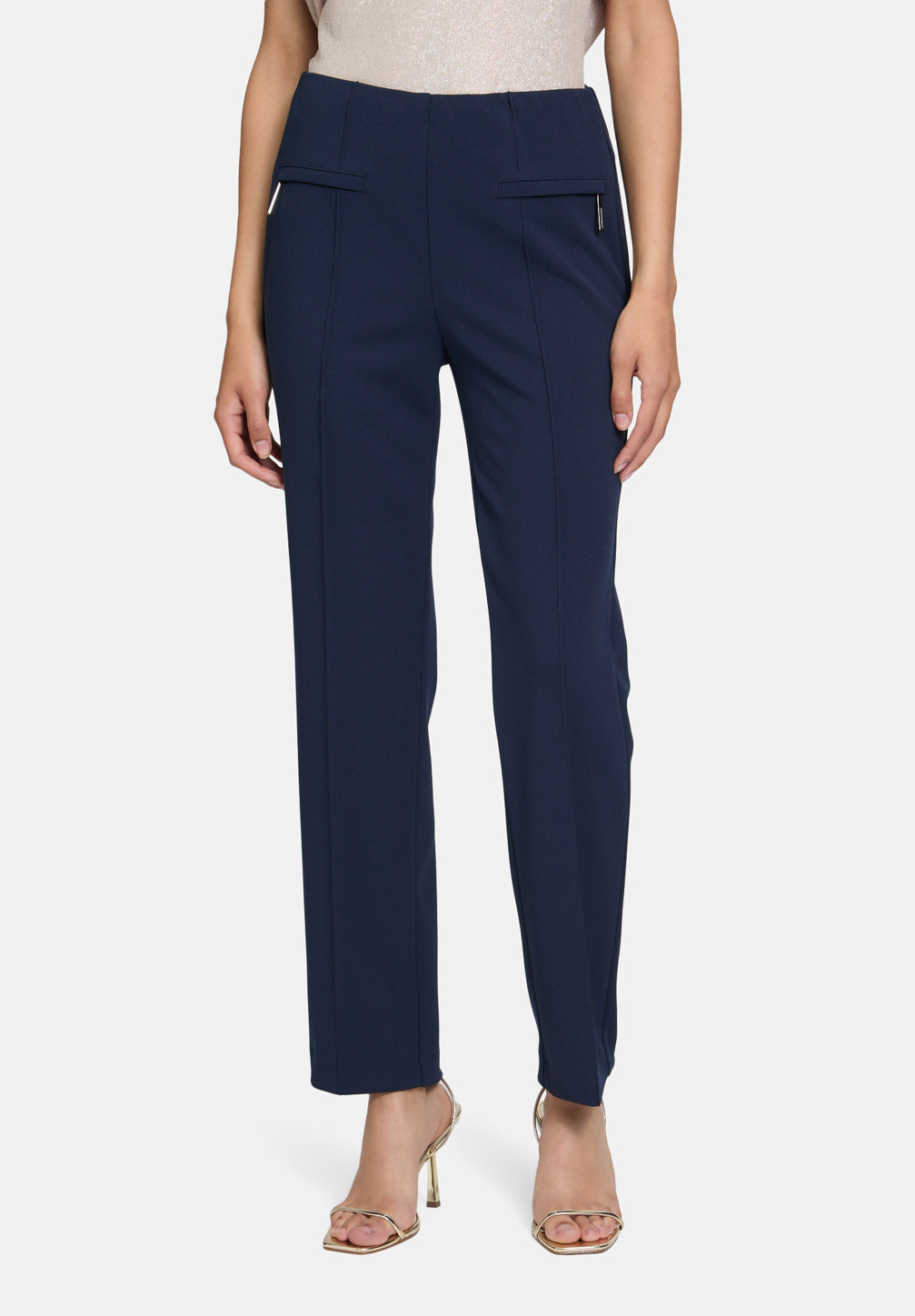 Vera Mont_Night Sky_Basic Ankle-Length Trousers_5110-4467_8541_02
