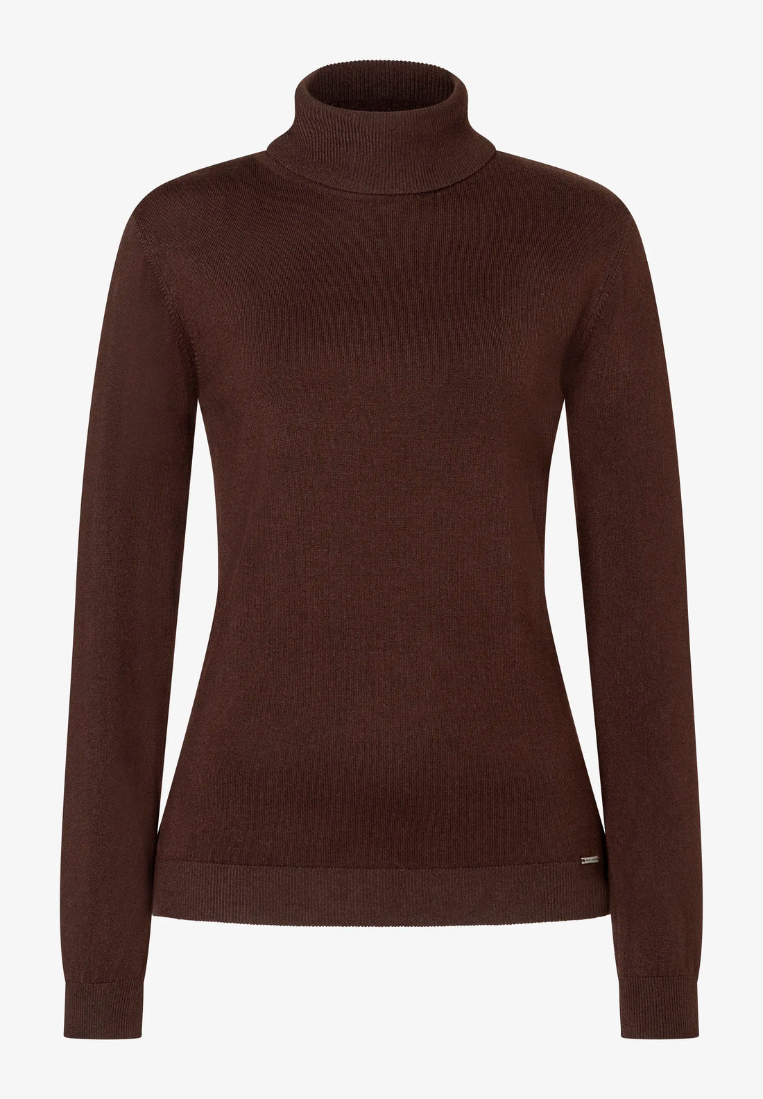 More & More_Espresso Brown_Roll-Neck Sweater, Fine Knit_51101537_0279_01
