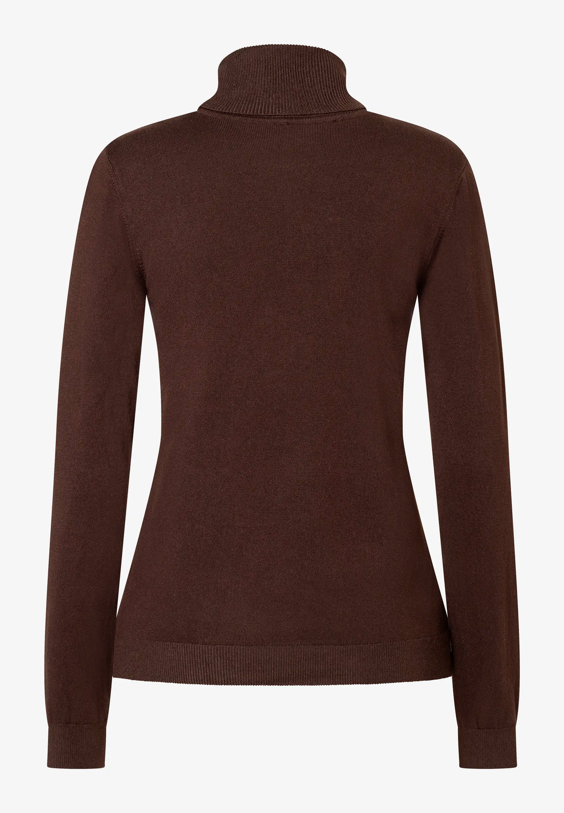 More &amp; More_Espresso Brown_Roll-Neck Sweater, Fine Knit_51101537_0279_02