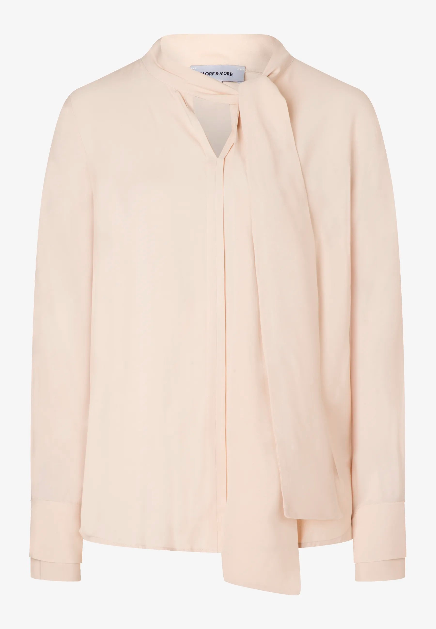 More &amp; More_Powder Creme_Pussy-Bow Blouse_51102054_0031_04