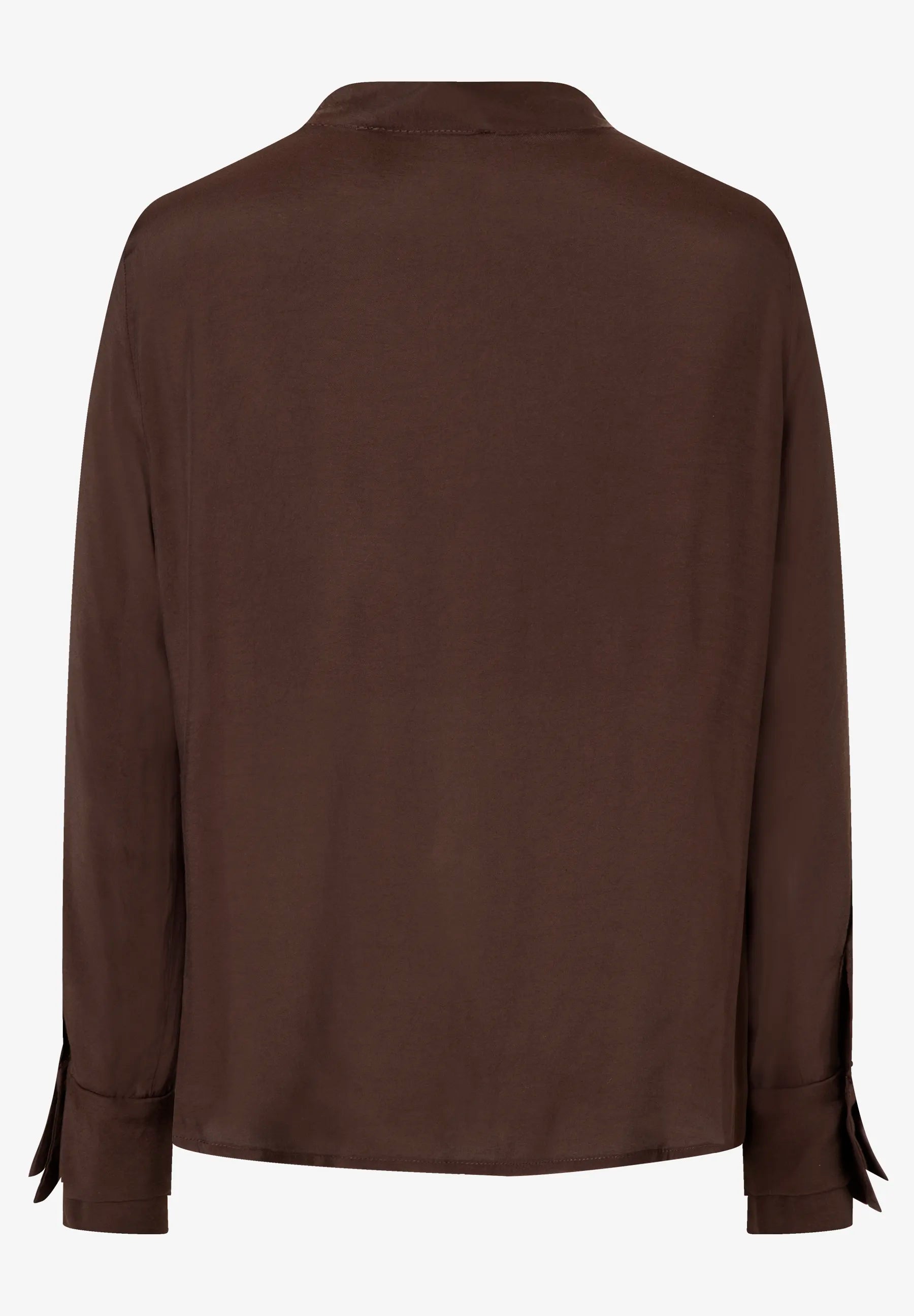 More &amp; More_Espresso Brown_Pussy-Bow Blouse_51102054_0279_04