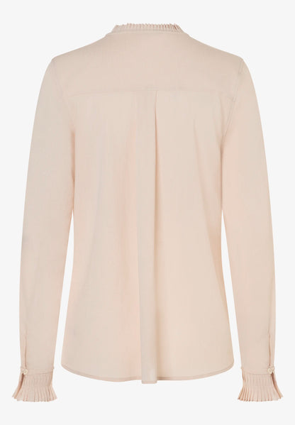 More &amp; More_Powder Creme_Flowing Blouse with Stand-Up Collar_51102062_0031_04