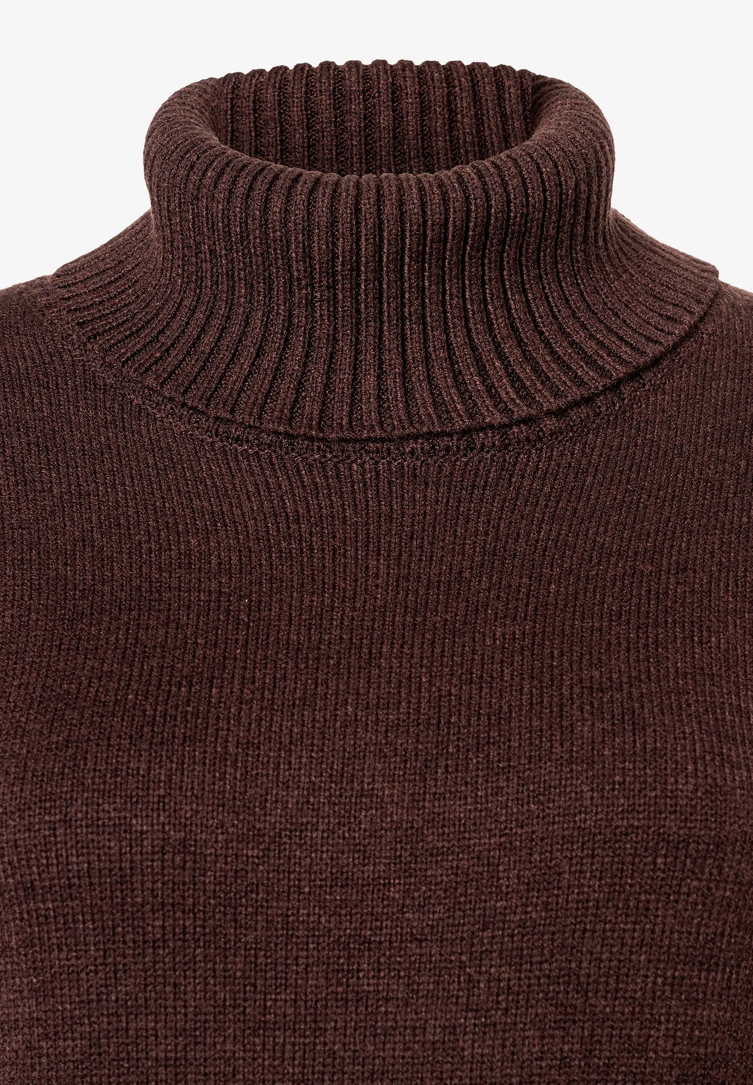 More &amp; More_Espresso Brown_Knit Dress with Roll Neck, Dark Brown_51103750_0279_04