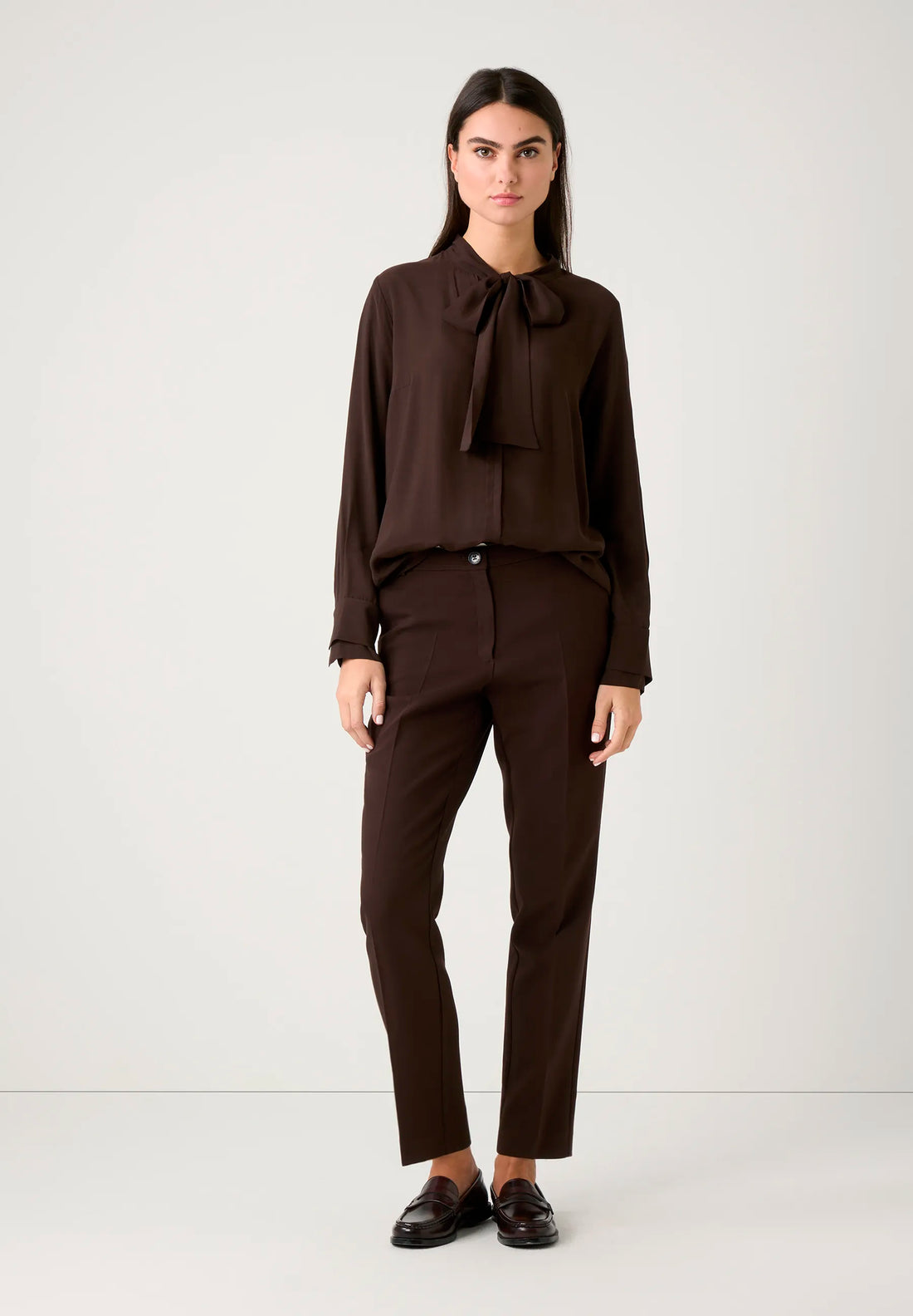 More &amp; More_Espresso Brown_Straight Trousers_51104059_0279_01
