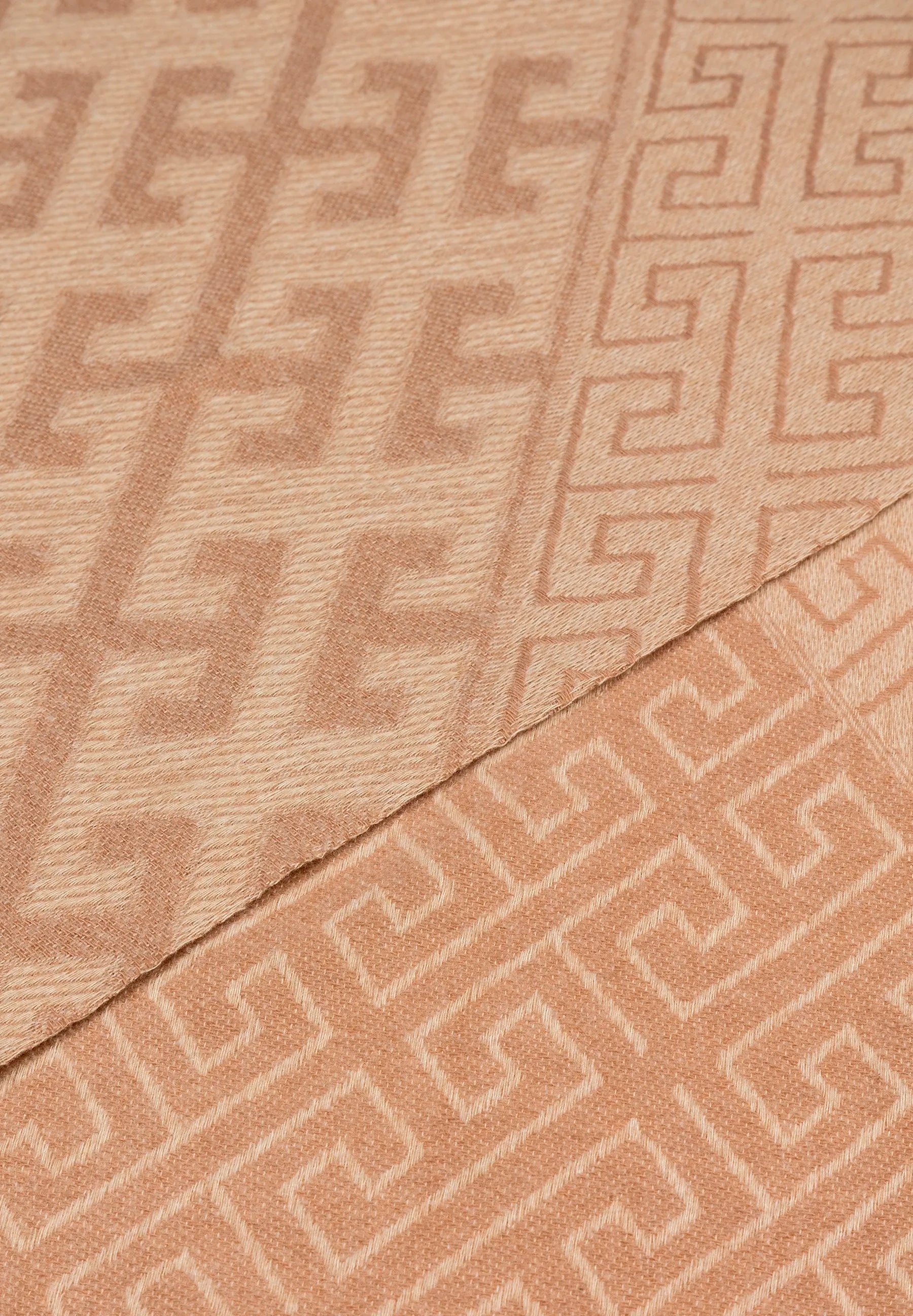 More &amp; More_Woven Jacquard Taupe Melange_Wide Scarf_51109005_2260_06