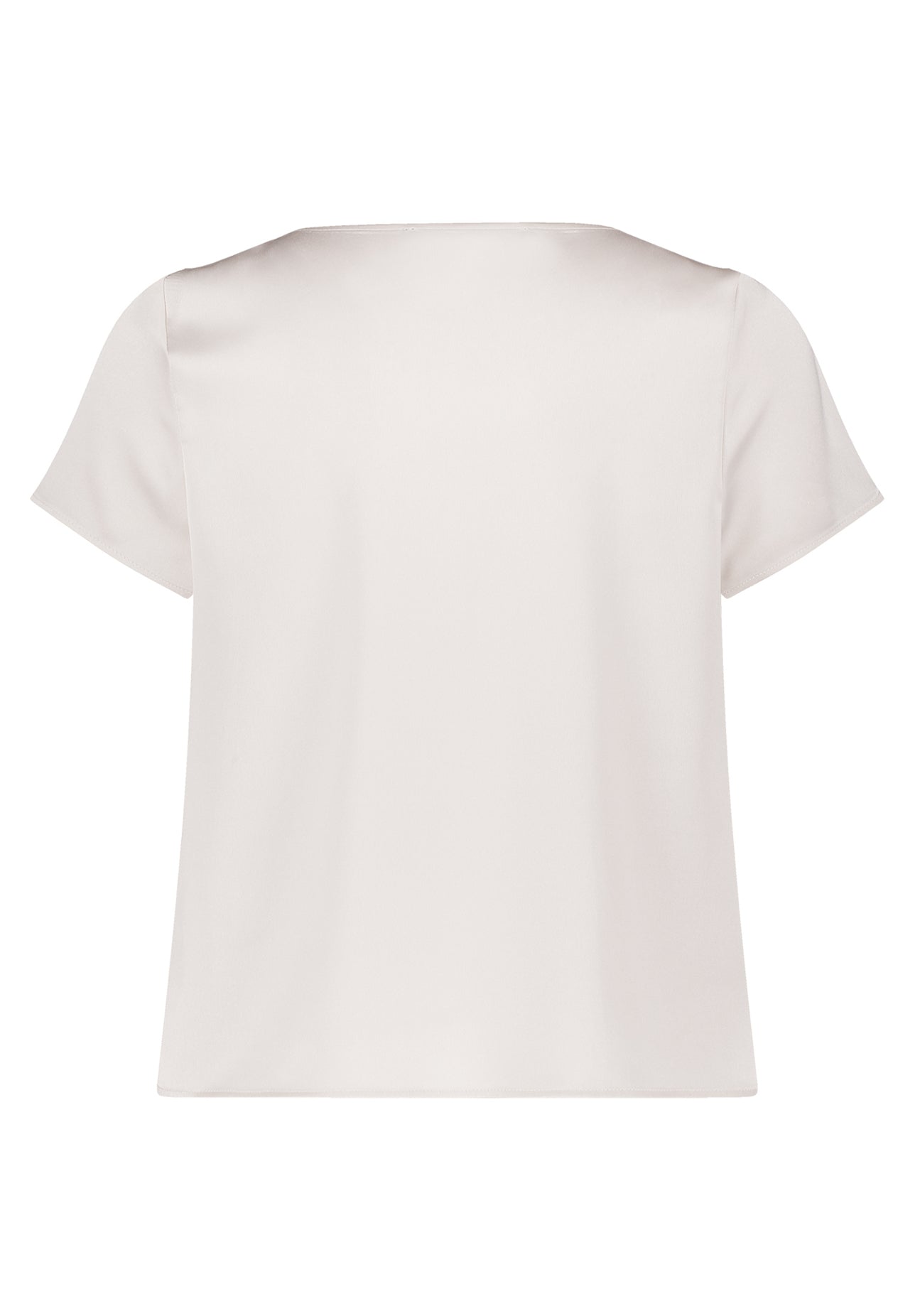 Vera Mont_Bright Pearl_Satin Blouse Short Sleeve_5112-4098_1042_02