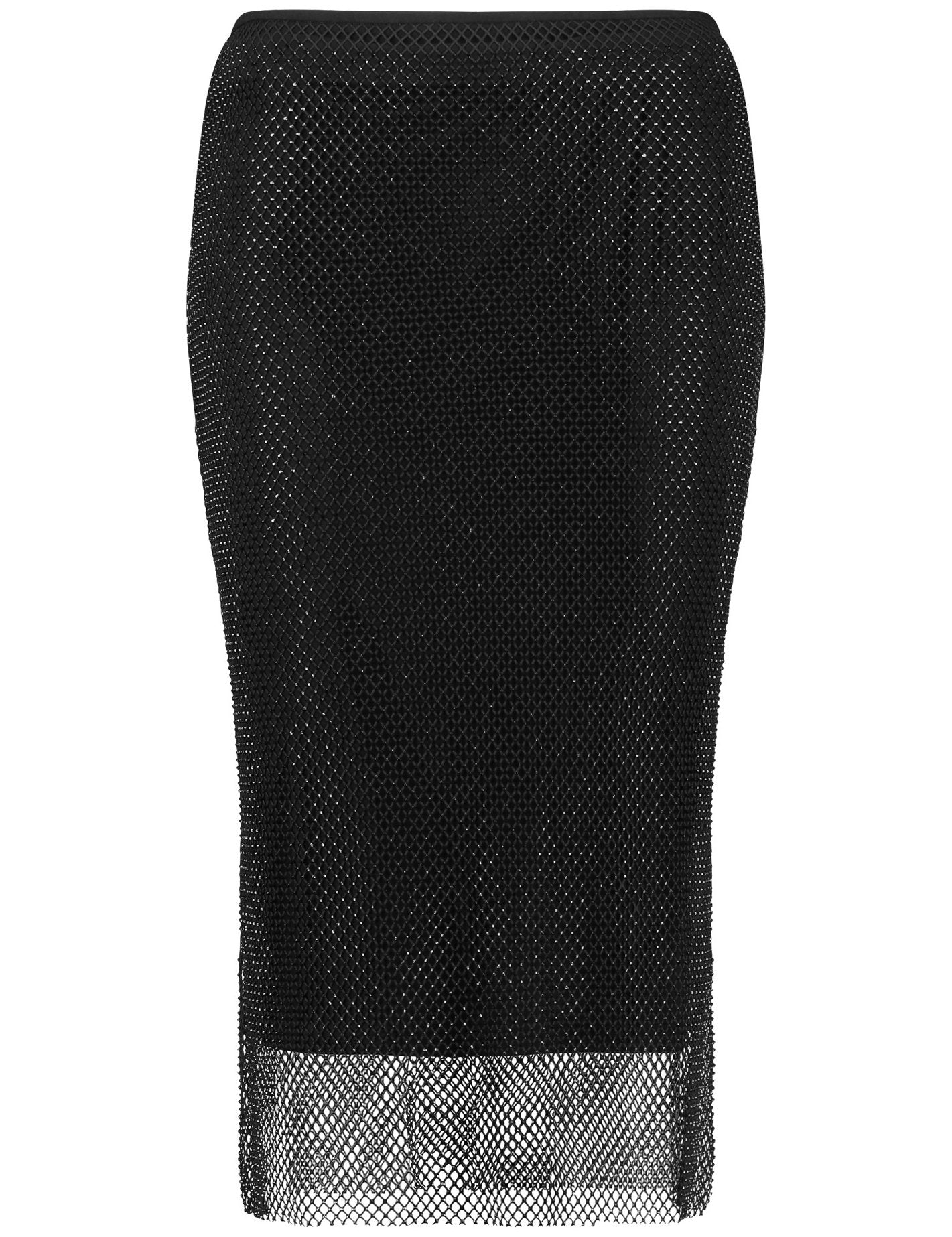 Pencil Skirt With Decorative Trim_511303-16242_1100_07