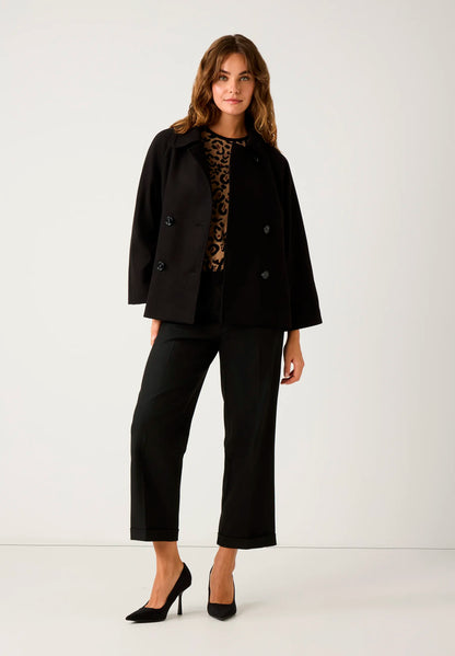 More &amp; More_Black_Double-Breasted Jacket_51147001_0790_02