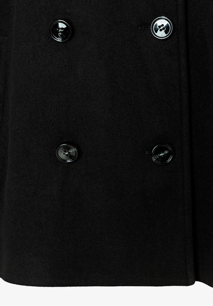 More &amp; More_Black_Double-Breasted Jacket_51147001_0790_07