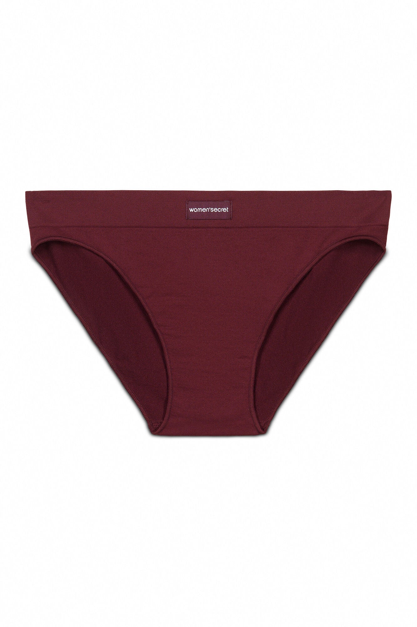 Women Secret_Wine_Classic Seamless Maroon Panty_5122025_68_05
