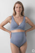 Women Secret Light Blue Women Blue High-Waisted "Maternity" Panty SKU: 5124051_18 Image 01