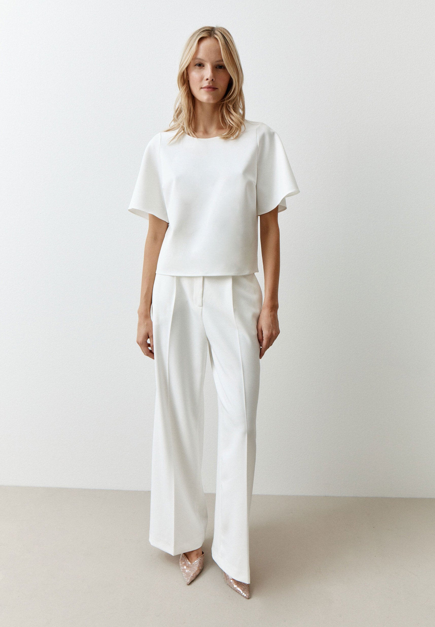 More &amp;  More_Off-White Blouse_51242080_0041_02