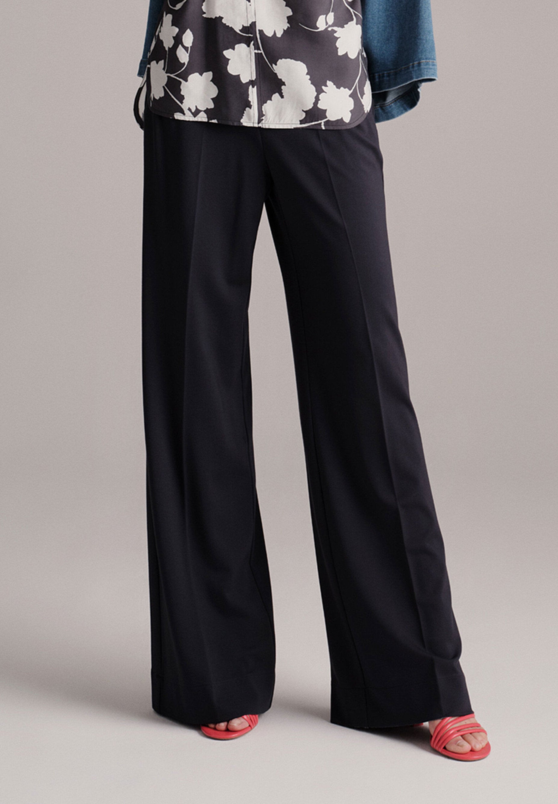 More &amp;  More_Navy Jersey Pants_51314670_0376_01