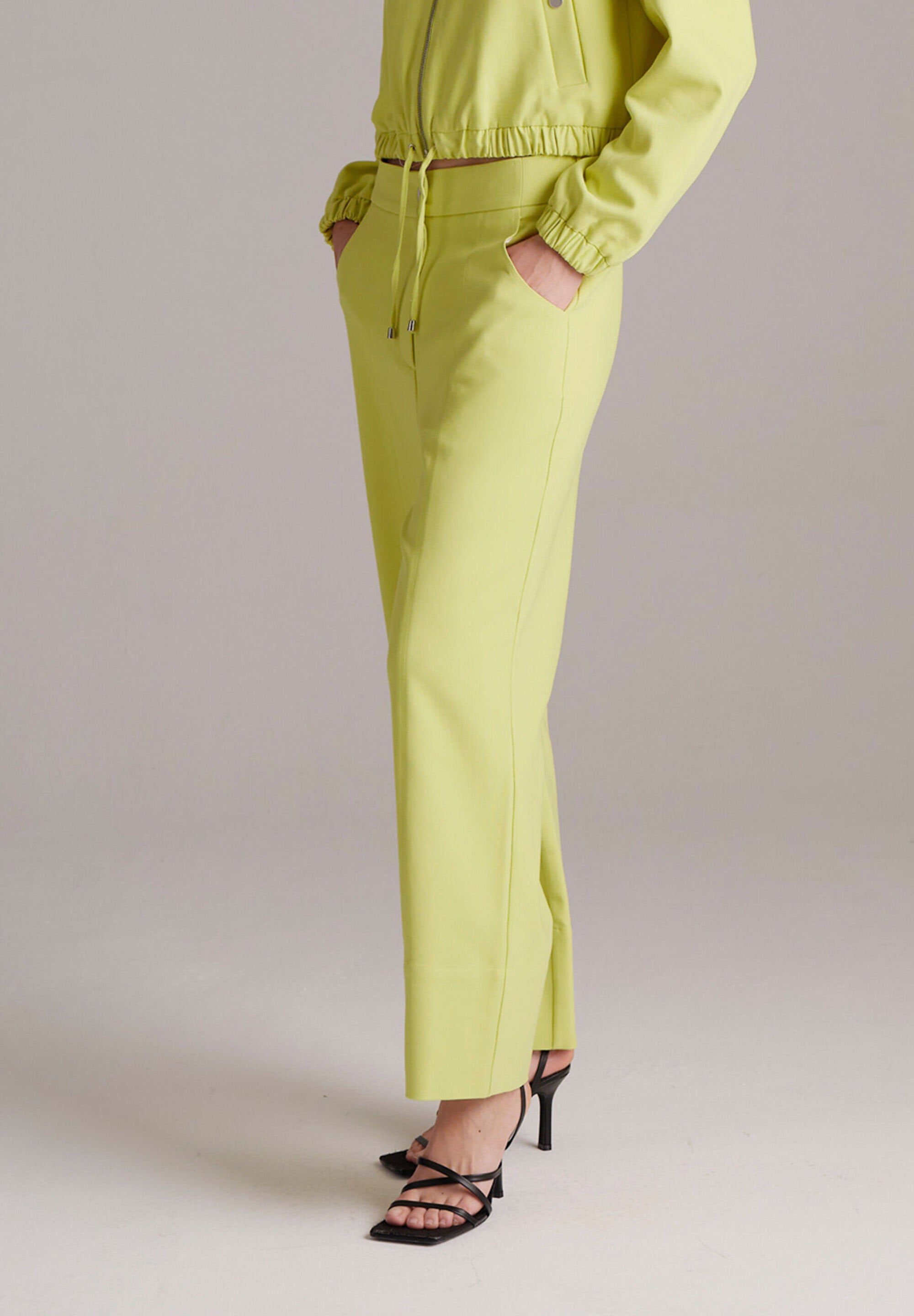 More &amp;  More_Lime Yellow Wide Trousers_51324090_0132_01