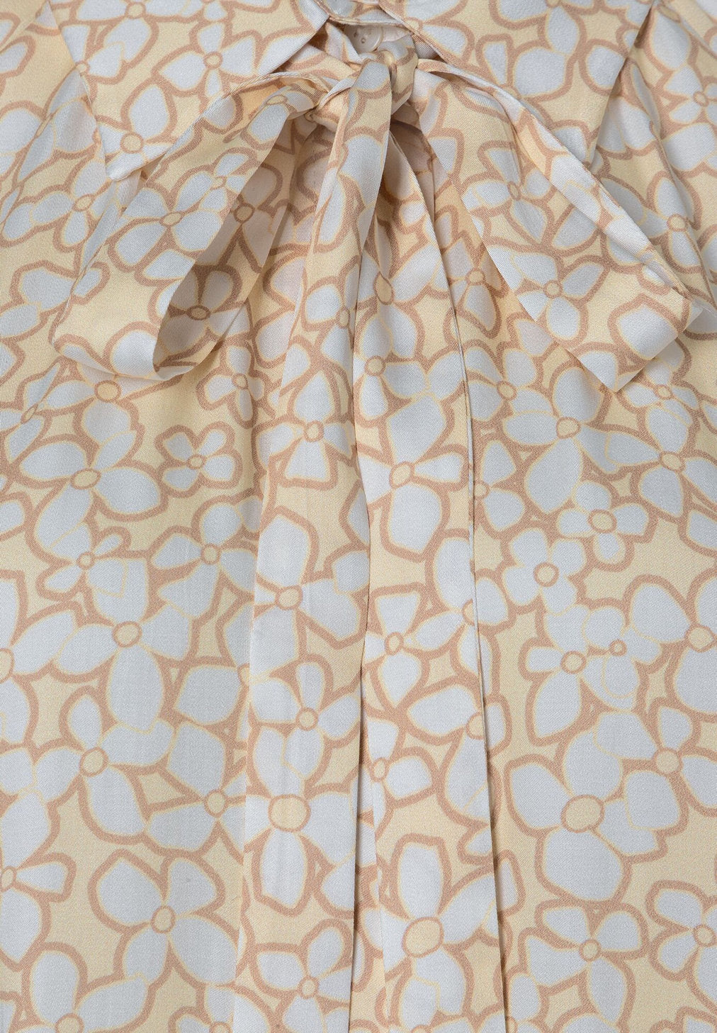 More &amp;  More_Flower Print Long Blouse with Bow_51332071_3122_06