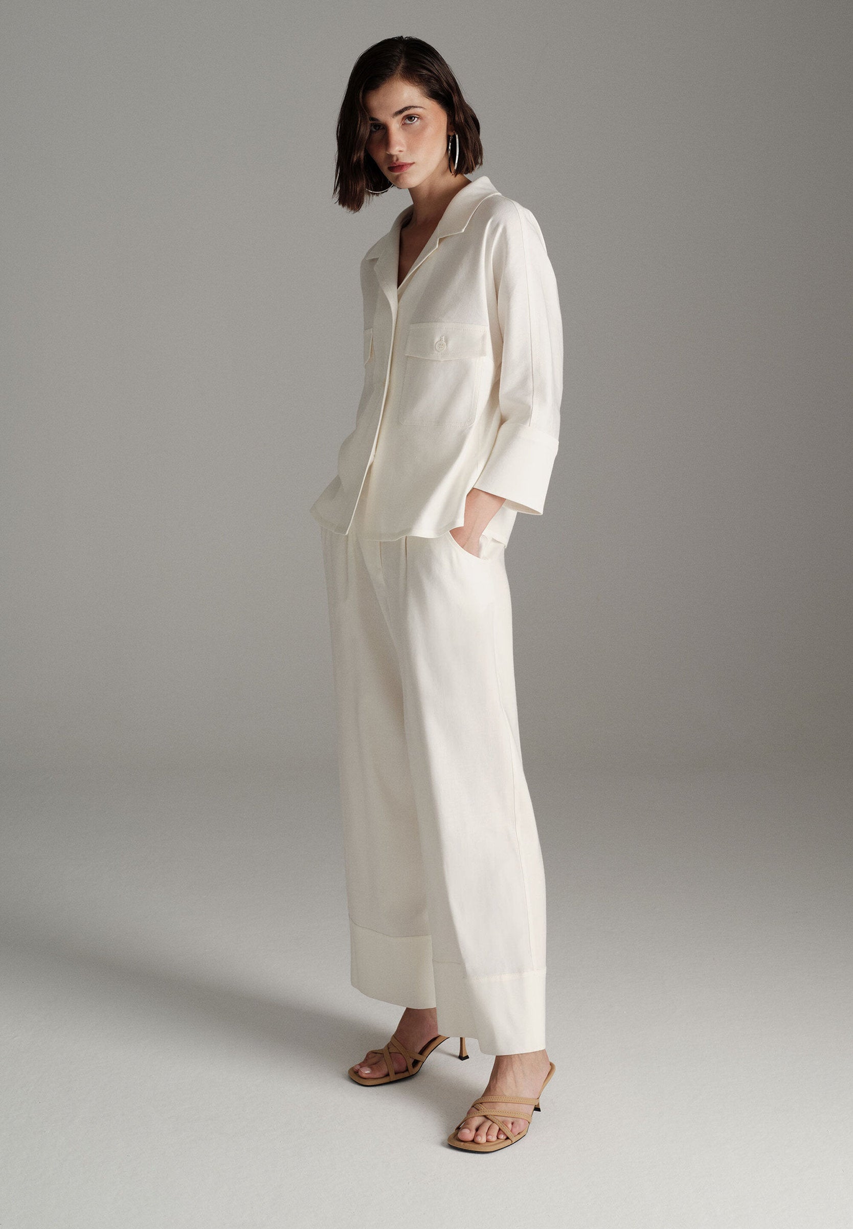 More &amp;  More_Ecru Blouse Jacket_51336070_0041_02
