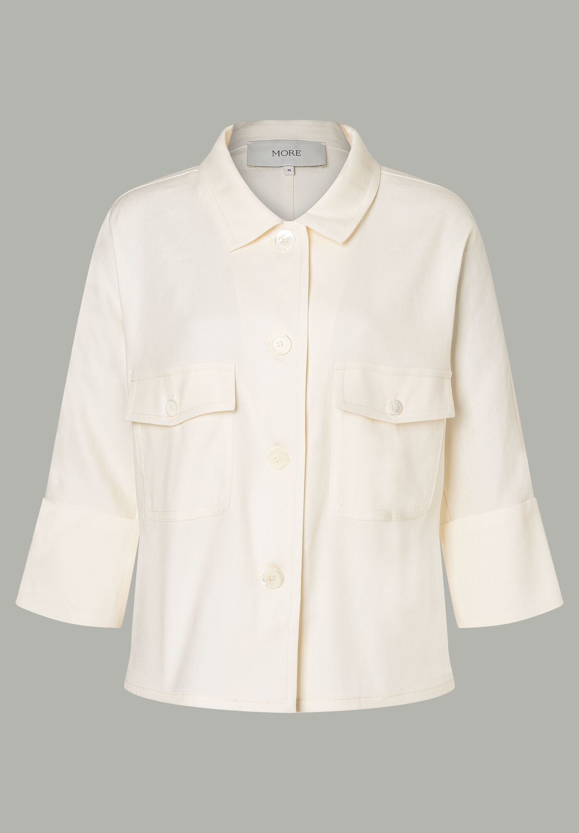 More &amp;  More_Ecru Blouse Jacket_51336070_0041_04