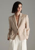 More &  More_Beige Pinstripe Blazer_51336072_2238_01