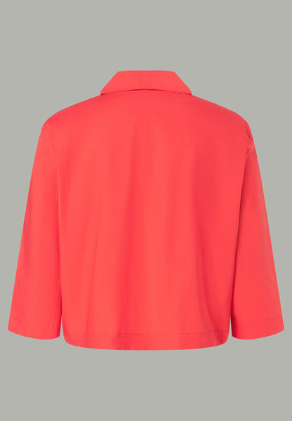 More &amp; More_Red Blouse Shirt Jacket_51346072_0524_03
