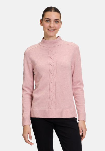 Knitted Sweater with Stand-Up Collar_5137-1026_4798_01