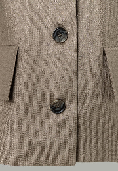 More &amp; More_Irish Cream_Shiny Blazer_51416074_0213_04