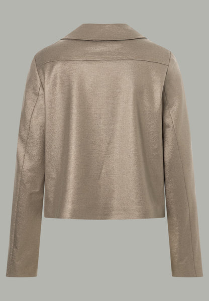 More &amp; More_Irish Cream_Shiny Blazer_51416074_0213_05