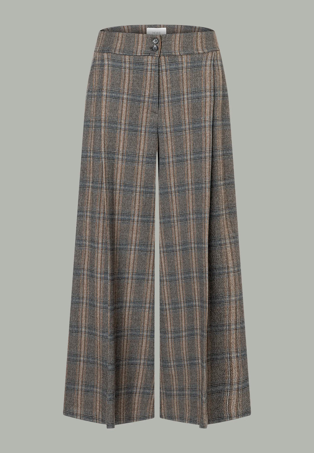 More &amp; More_Multi-Color_Culottes with a Check Pattern_51434072_3790_01