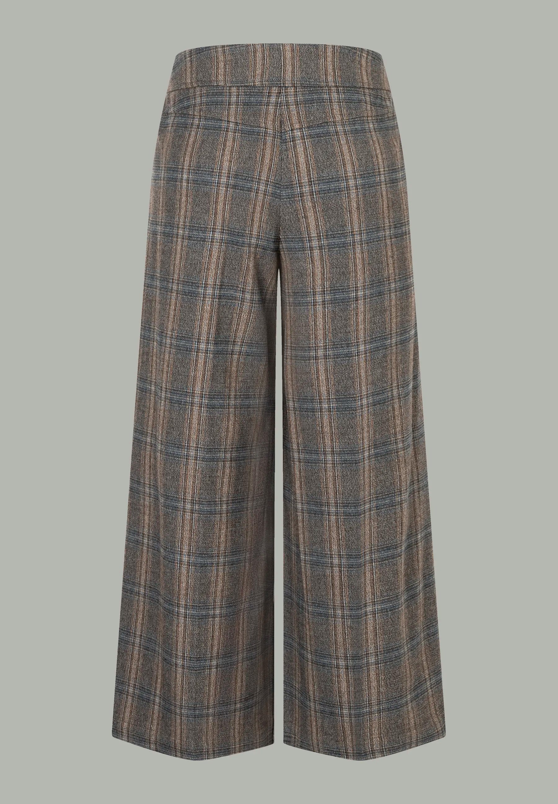 More &amp; More_Multi-Color_Culottes with a Check Pattern_51434072_3790_02