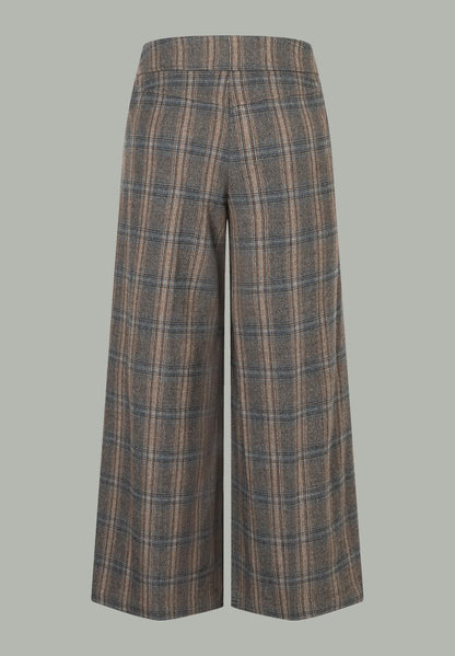 More &amp; More_Multi-Color_Culottes with a Check Pattern_51434072_3790_02