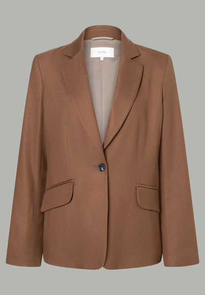 More &amp; More_Mocca_Tailored Blazer_51436072_0258_01