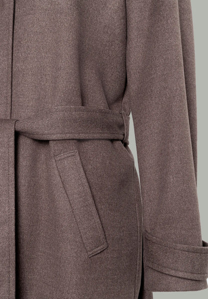 More &amp; More_Brown_Coat with Belt_51437070_0258_03