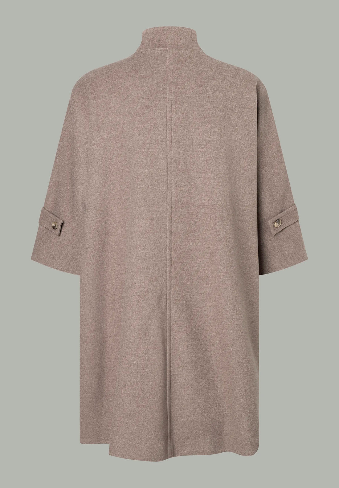 More &amp; More_Brown_Coat-Cape with 3/4 Length Sleeves_51437071_0251_02