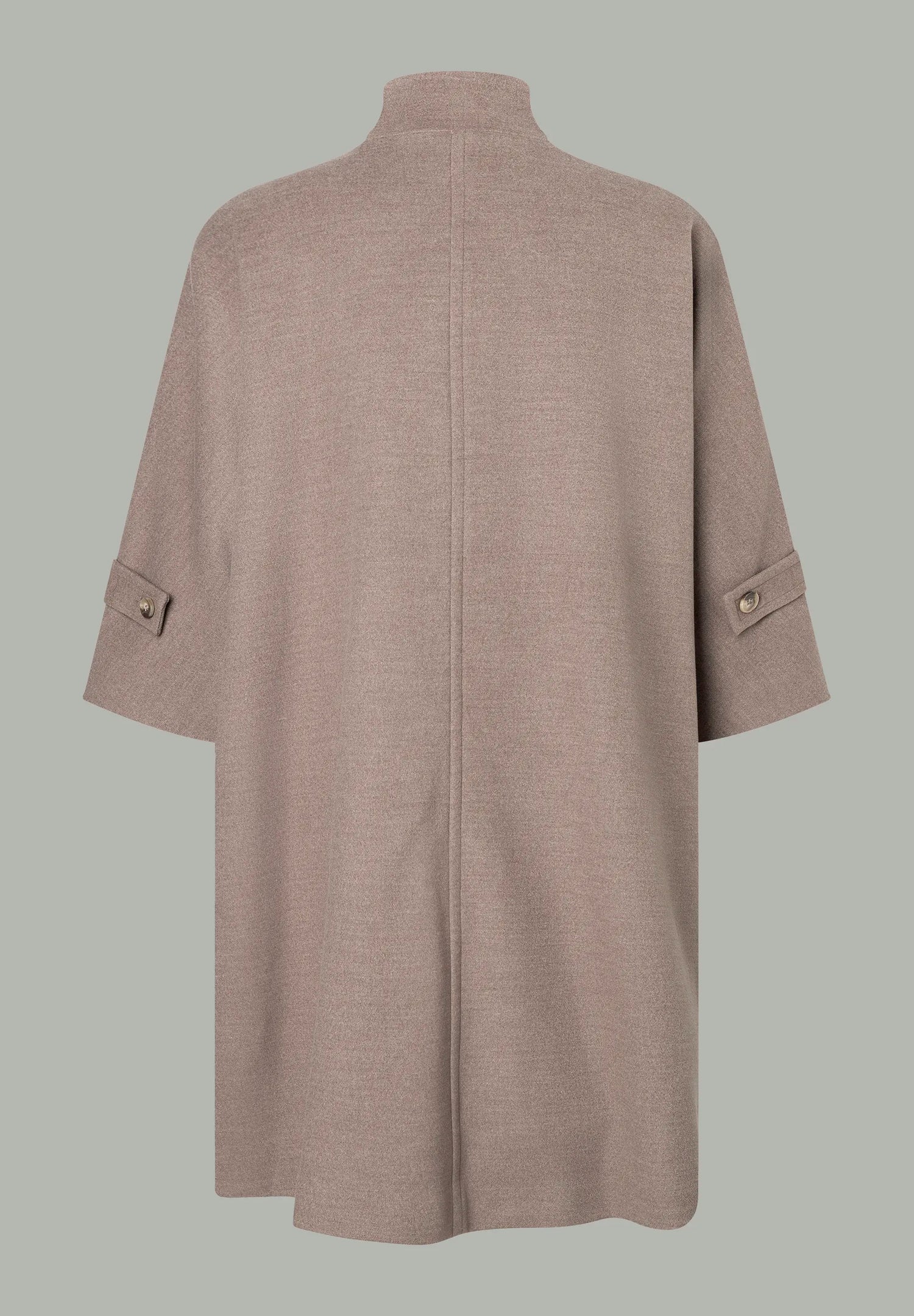 More &amp; More_Brown_Coat-Cape with 3/4 Length Sleeves_51437071_0251_02