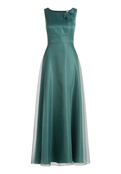 Vera Mont Dark Emerald Women Dress Long without Sleeve SKU: 5147-4009_5609 Image 04