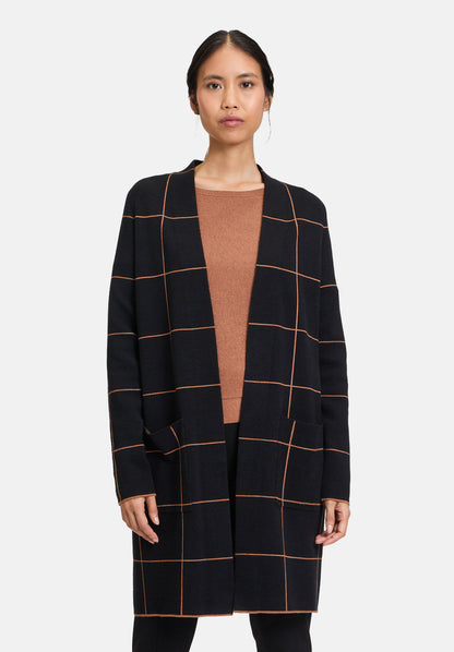 Knitted Coat Checked_5149-1046_9970_01