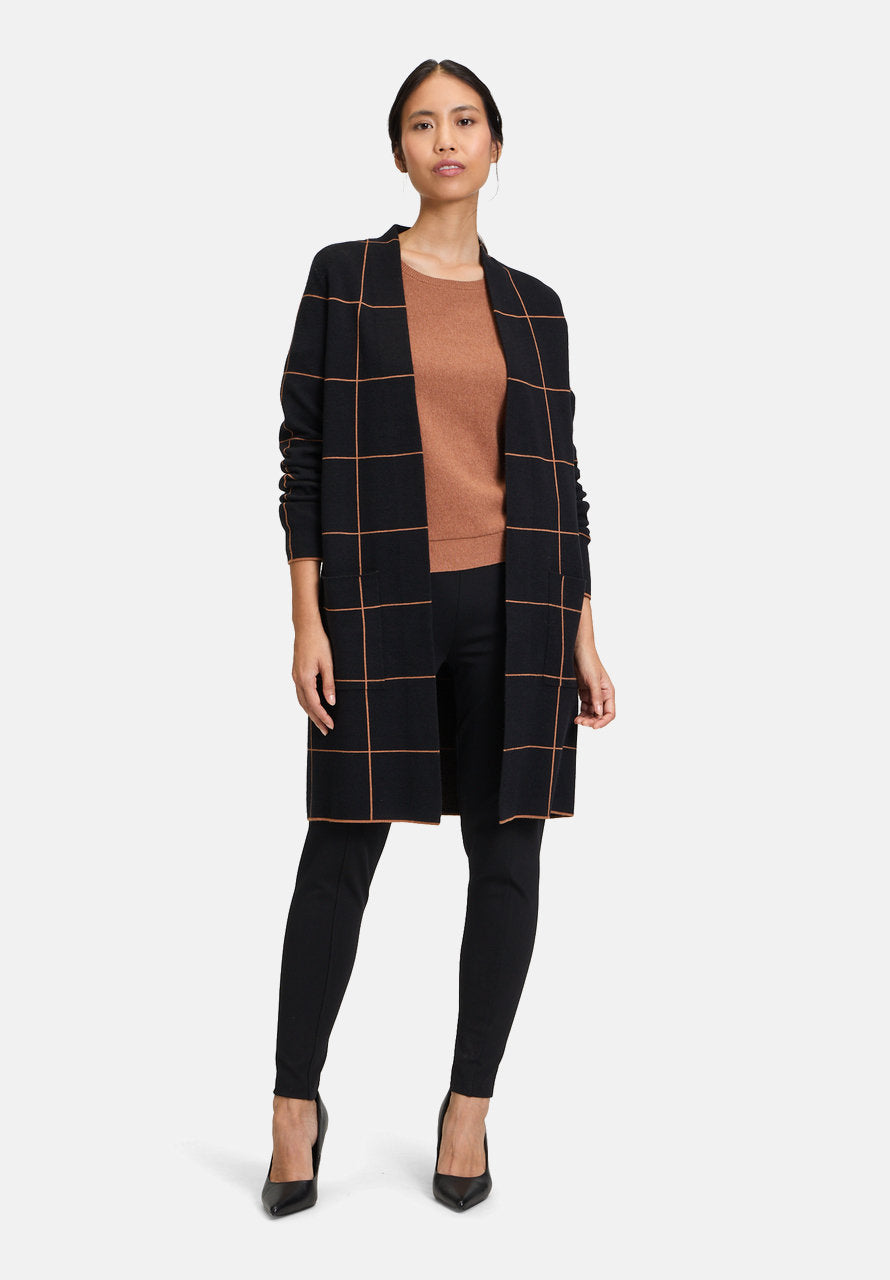 Knitted Coat Checked_5149-1046_9970_02