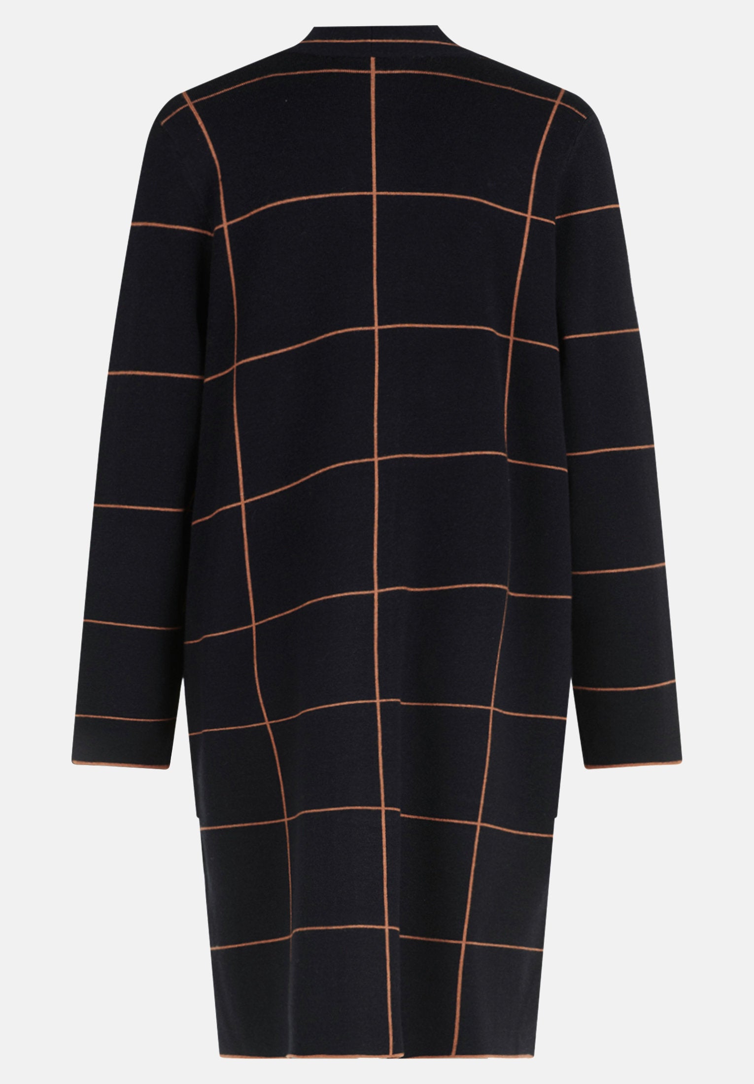 Knitted Coat Checked_5149-1046_9970_05