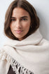 Women Secret Ivory Women Beige Knit Poncho SKU: 5154730_96 Image 01