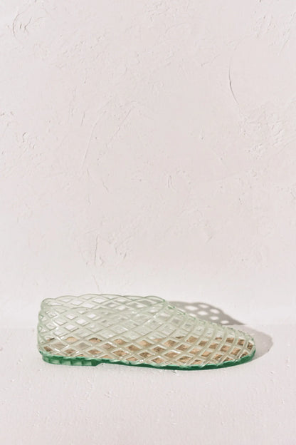 Women Secret_Green_Green Jelly Mesh Effect Sandals_5163220_26_06