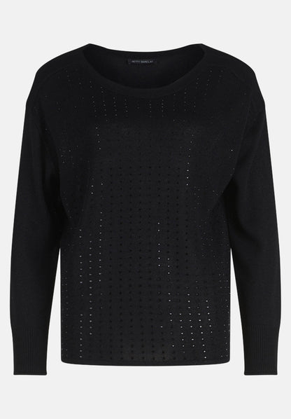 Fine Knit Sweater with Rhinestones_5164-2862_9045_04