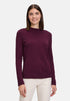 Basic Knitted Sweater with Stand-Up Collar_5179-2907_4685_01