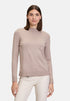 Basic Knitted Sweater with Stand-Up Collar_5179-2907_7718_01