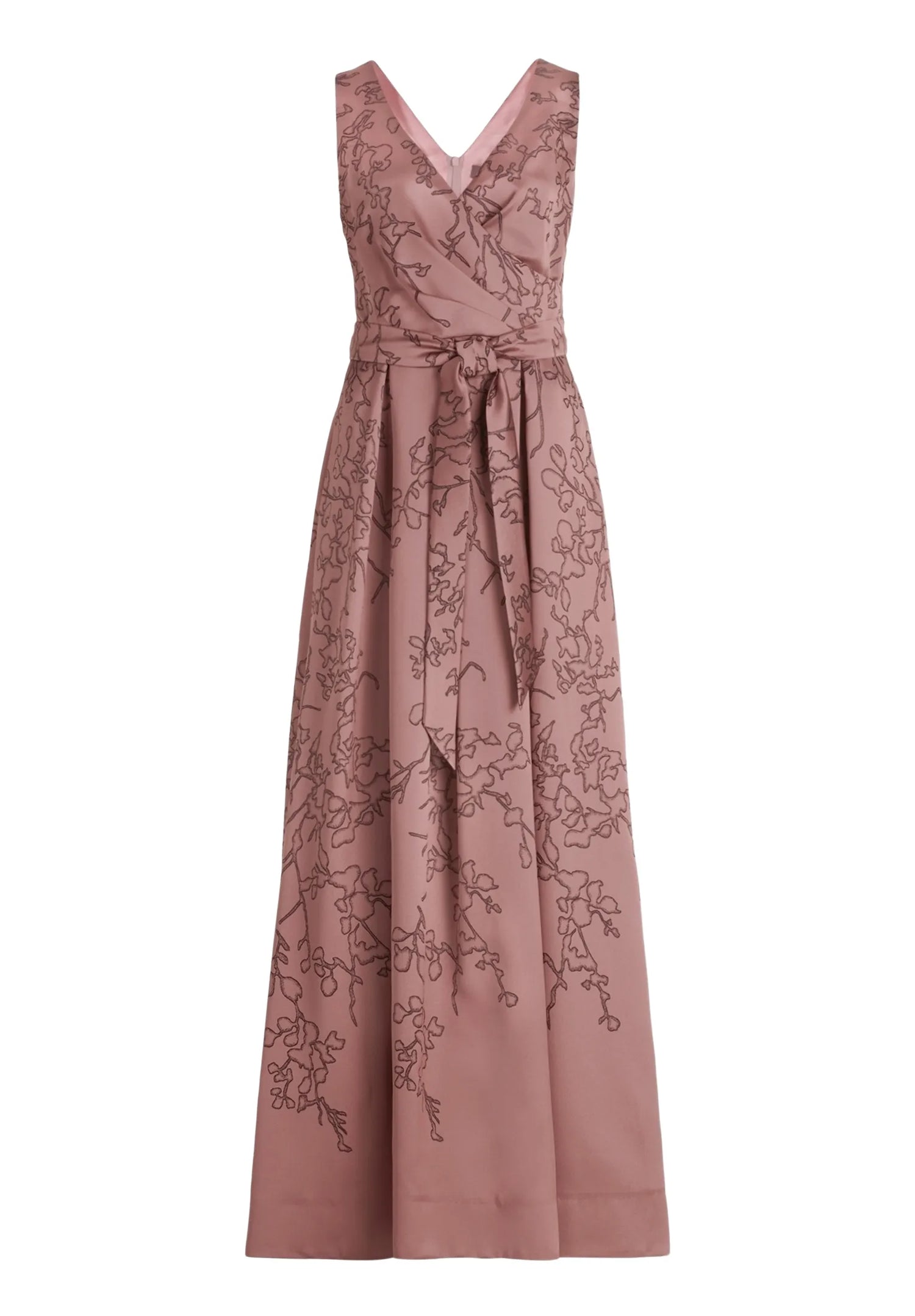 Vera Mont Rose/Black Women Dress Long without Sleeve SKU: 5181-4161_4896 Image 04