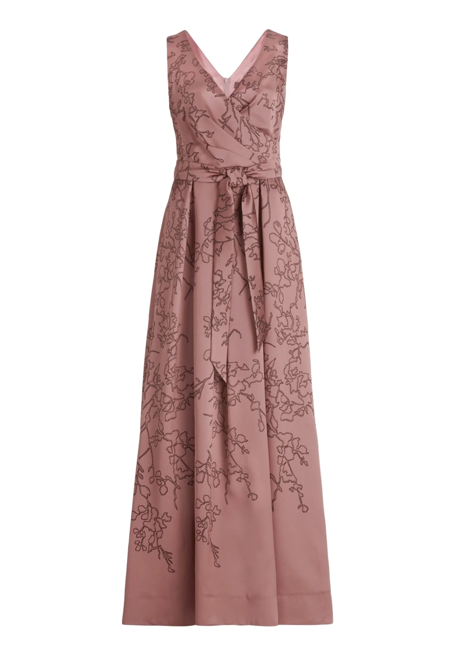 Vera Mont Rose/Black Women Dress Long without Sleeve SKU: 5181-4161_4896 Image 04