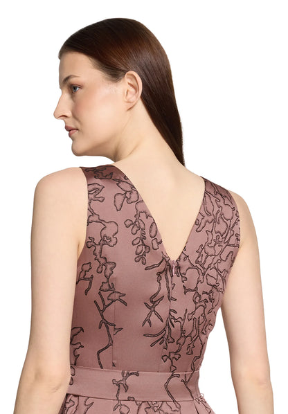 Vera Mont Rose/Black Women Dress Long without Sleeve SKU: 5181-4161_4896 Image 07
