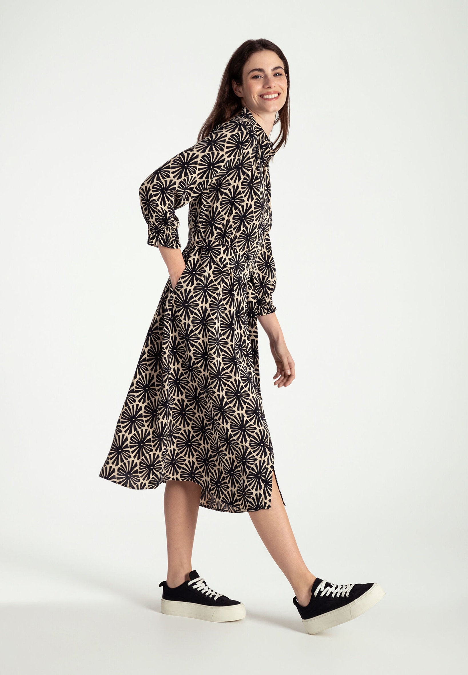More &amp;  More_Graphic Print Viscose Dress_51823428_2790_02