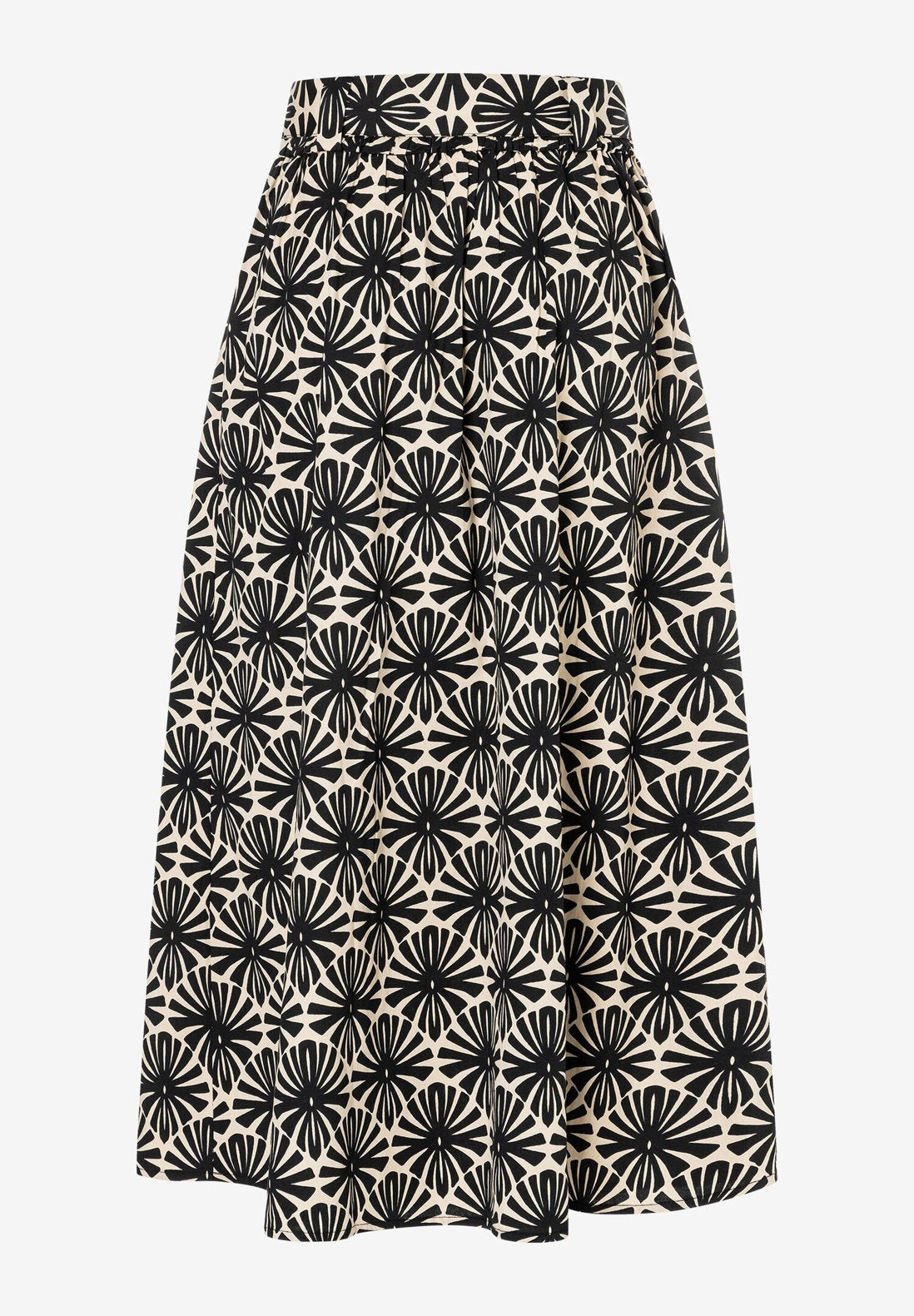 More &amp;  More_Graphic Print Wide Cotton Skirt_51825554_2790_05