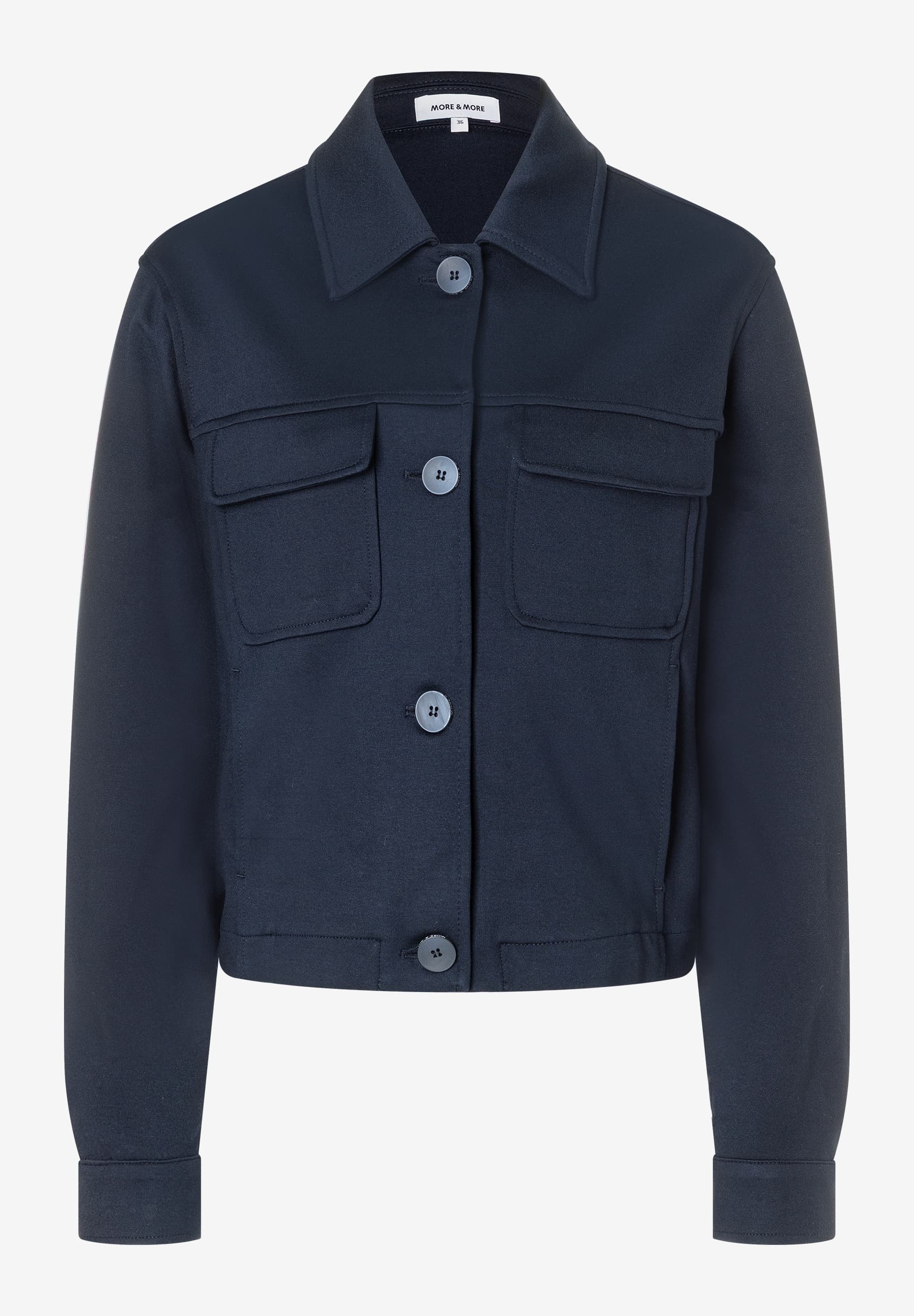 More &amp; More_Marine_Jersey Jacket_51916597_0375_01