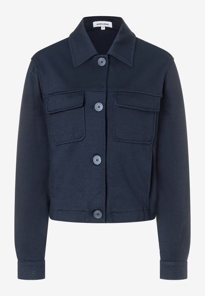 More &amp; More_Marine_Jersey Jacket_51916597_0375_01