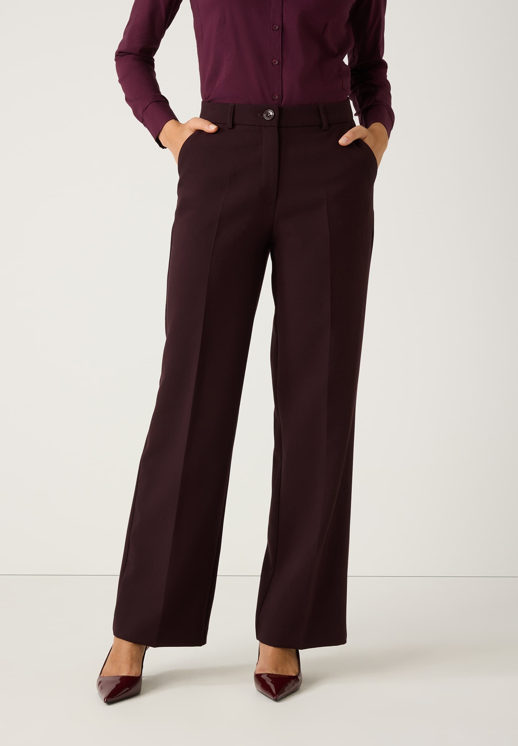 More &amp; More_Ruby Orchid_Straight Trousers_51924457_0564_02